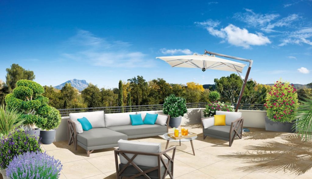 Appartement haut de gamme à Arles avec terrasse panoramique