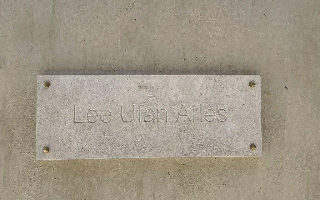 OUVERTURE DE LEE UFAN ARLES