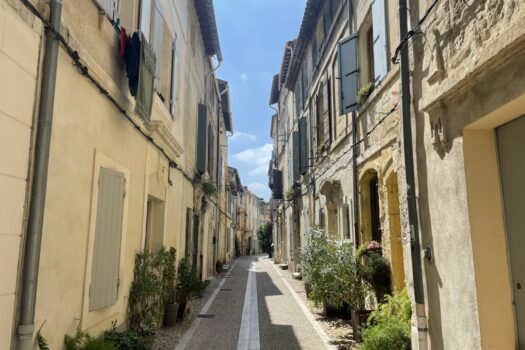 Maison avec vue sur le Rhône Arles