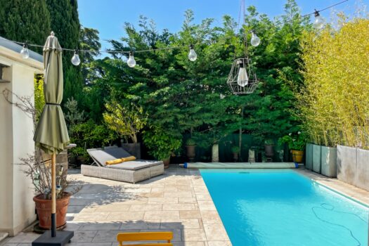 Maison avec bassin chauffé Arles