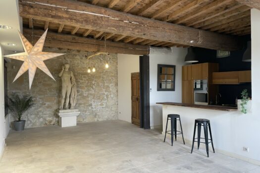 Grande maison sur les quais